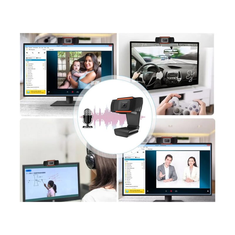 camara web hd 720p usb 2.0 videoconferencia — vista 2