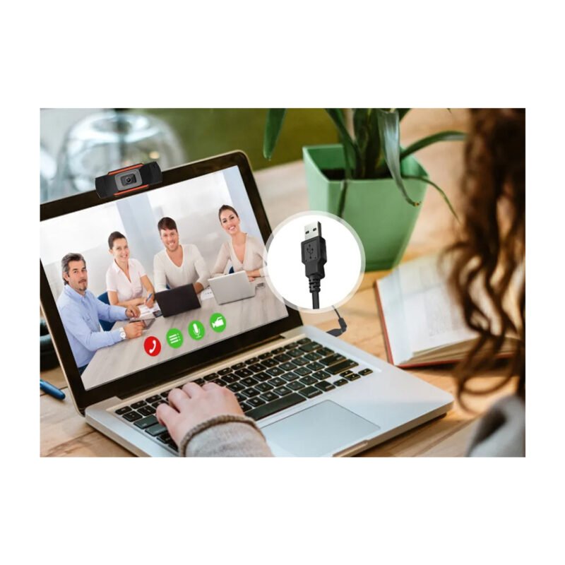 camara web hd 720p usb 2.0 videoconferencia — vista 3