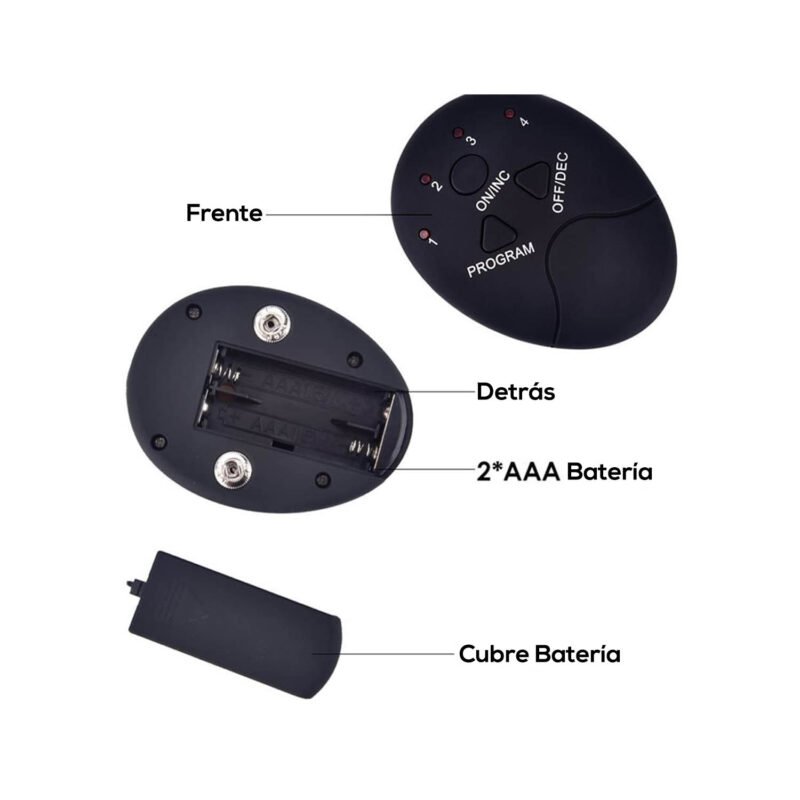 entrenador ems para articulaciones de cadera, 6 modos, 10 niveles de intensidad. — vista 3