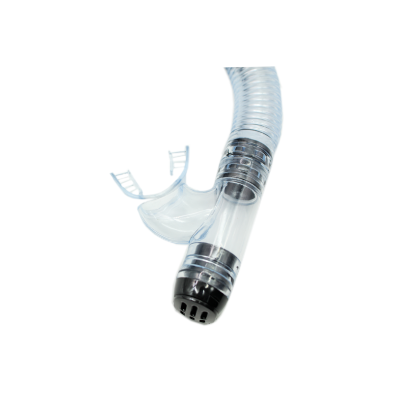 snorkel para bucear, ajuste comodo y a prueba de fugas, boquilla de silicona. — vista 13