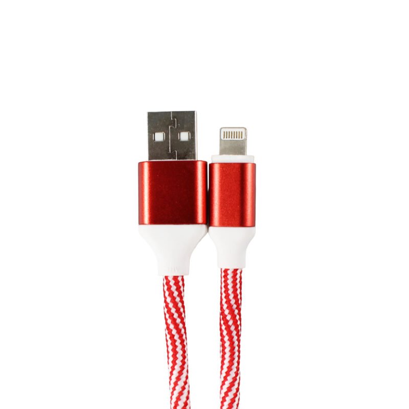 cable usb a lightning. red — vista 3