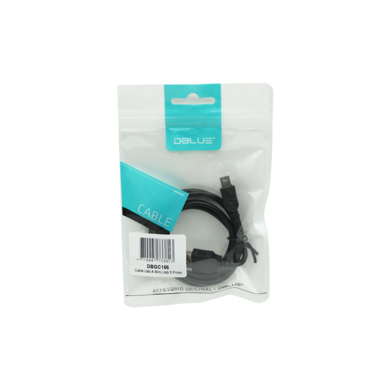 cable usb a mini usb 5 pines