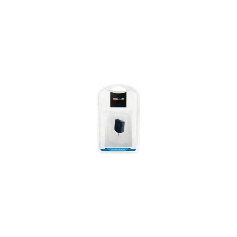 adaptador jack 3,5mm macho a doble jack 6.3mm hembra — vista 2