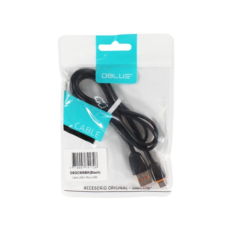 cable usb a micro usb 2.0. black — vista 2