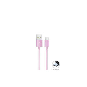 cable usb a micro usb 2.0. pink