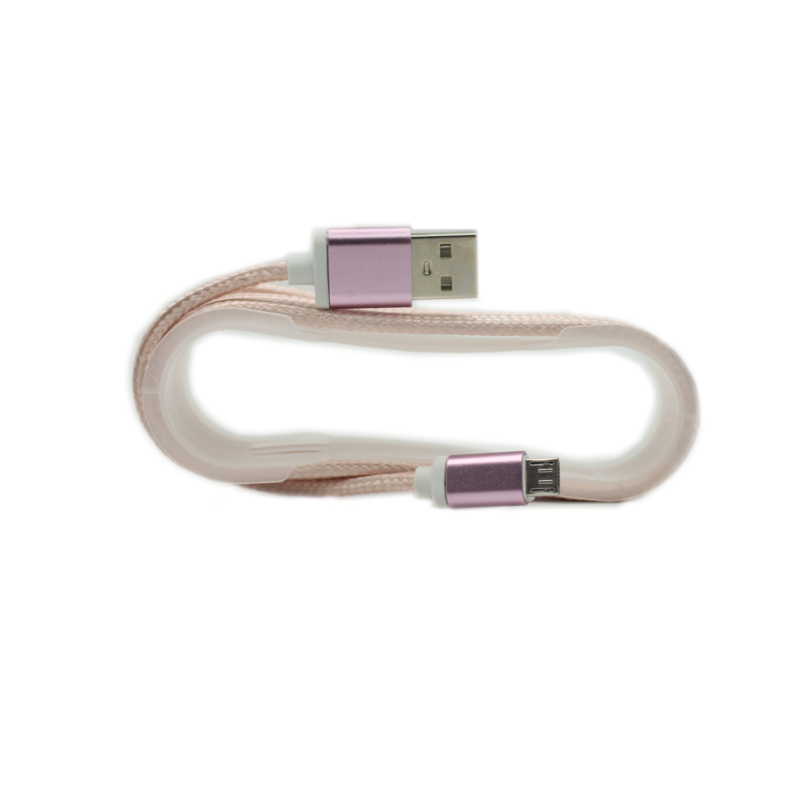 cable usb a micro usb 2.0. pink — vista 2