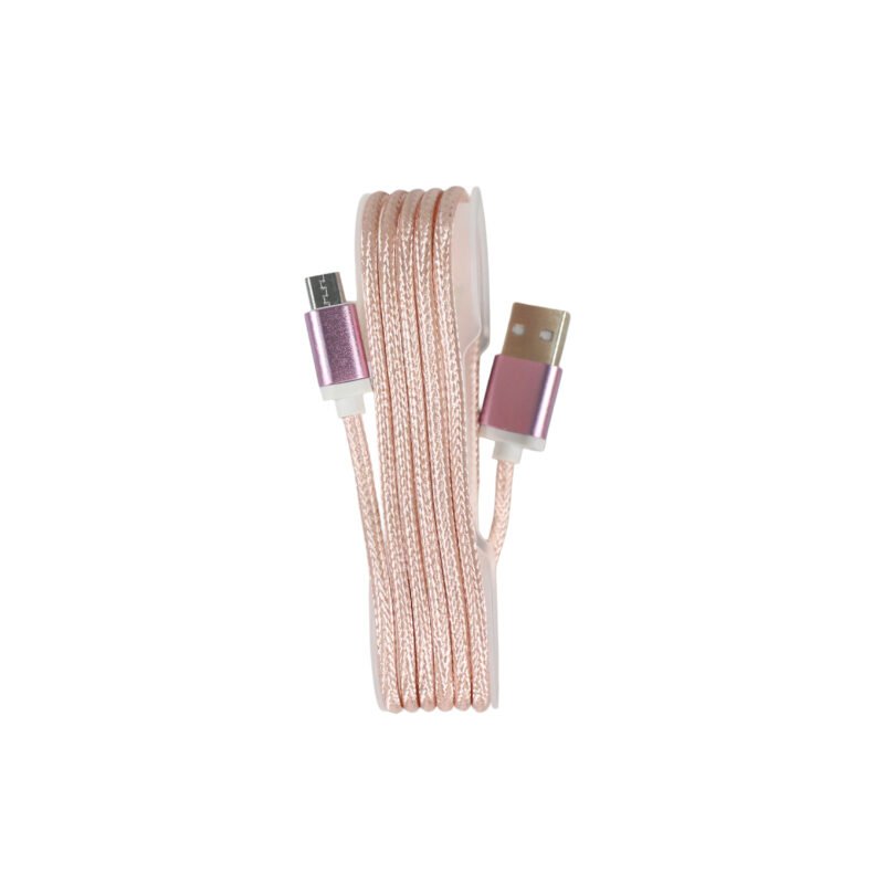 cable usb a micro usb 2.0. pink — vista 4