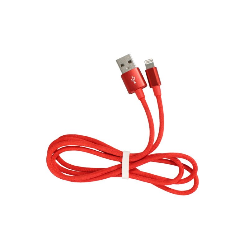 cable usb 2.0 a tipo c recubrimiento textil. red — vista 2