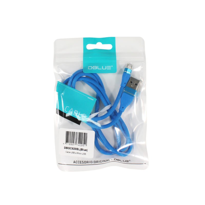 cable usb a micro usb 2.0. blue — vista 2