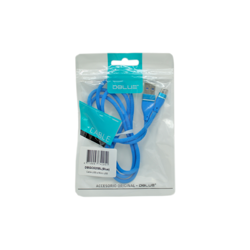 cable usb a micro usb 2.0. blue — vista 6
