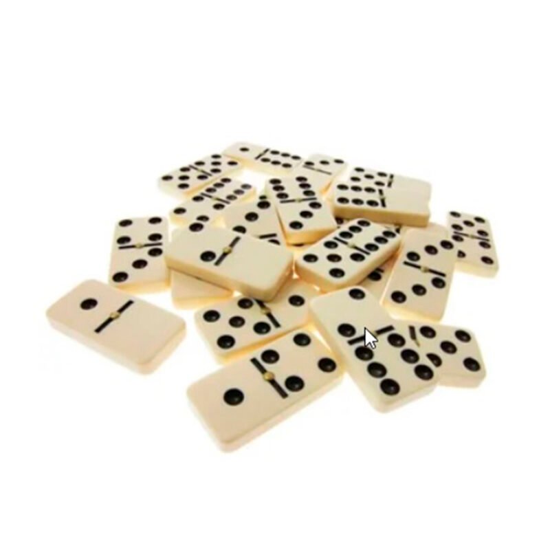 domino en caja de plastico engomada con broche, 28 piezas, ideal para familia.40*20*6mm — vista 4