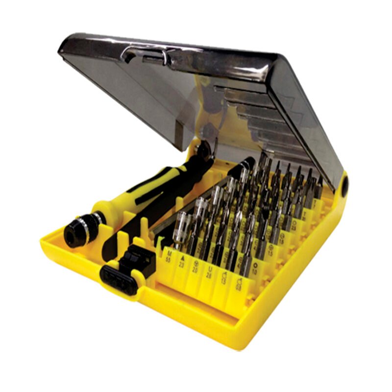 set de atornillador de precision con 45 piezas. — vista 3