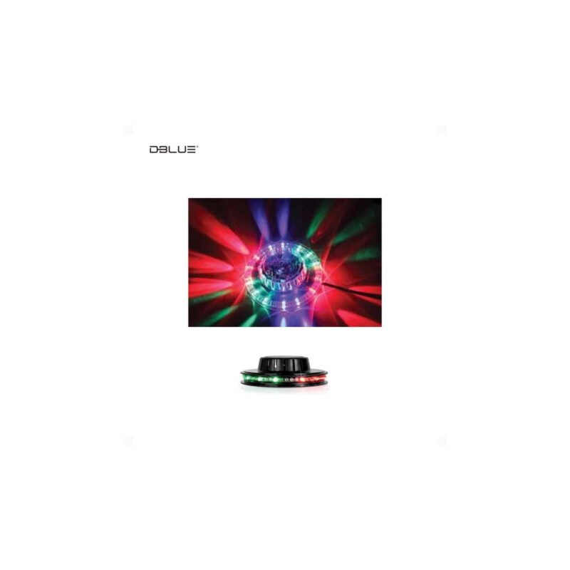 lampara led rgb, 8w, 16 piezas, larga vida util + modos automaticos y de sonido.white — vista 3
