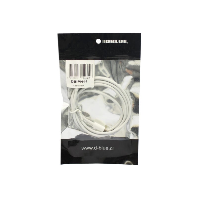 cable usb a lightning 100 cm appwhite — vista 4
