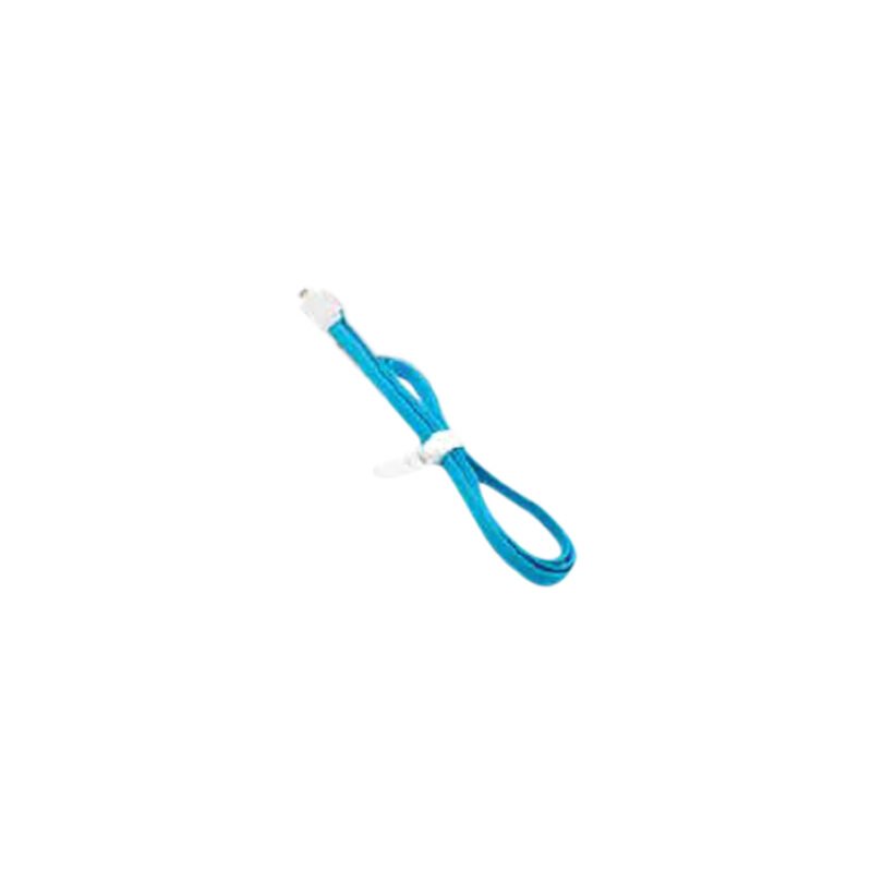 cable plano usb a lightning 100cm app blue — vista 2
