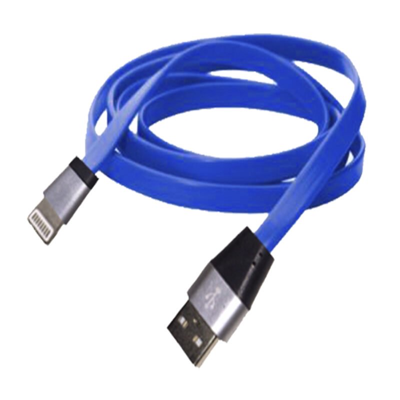 cable usb a lightning 100cm app. blue
