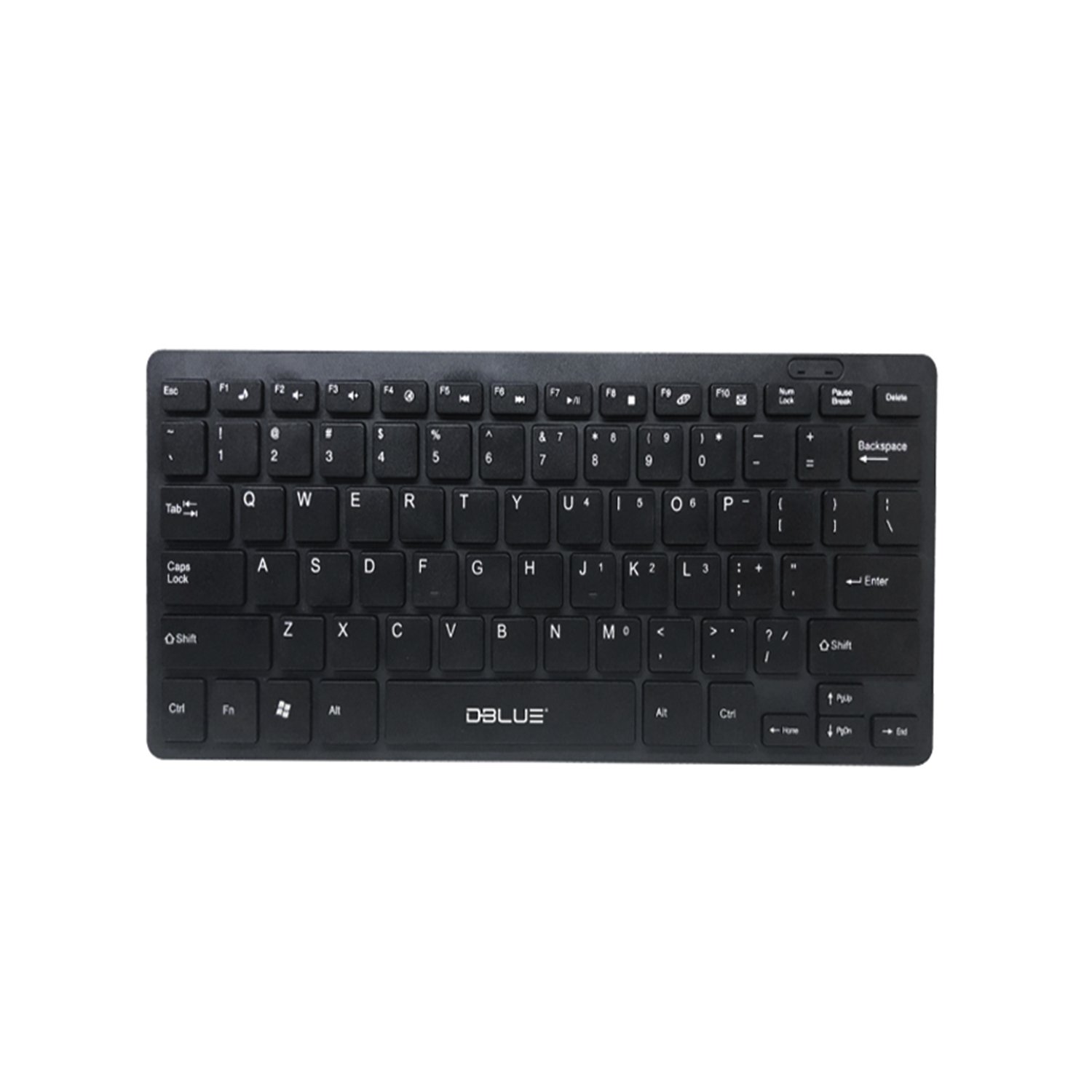 teclado mini ultra slim, 78 teclas, silencioso y comodo, compatible windows y linux. black. teclado mini ultra slim, 78 teclas, silencioso y comodo, compatible windows y linux. black.
