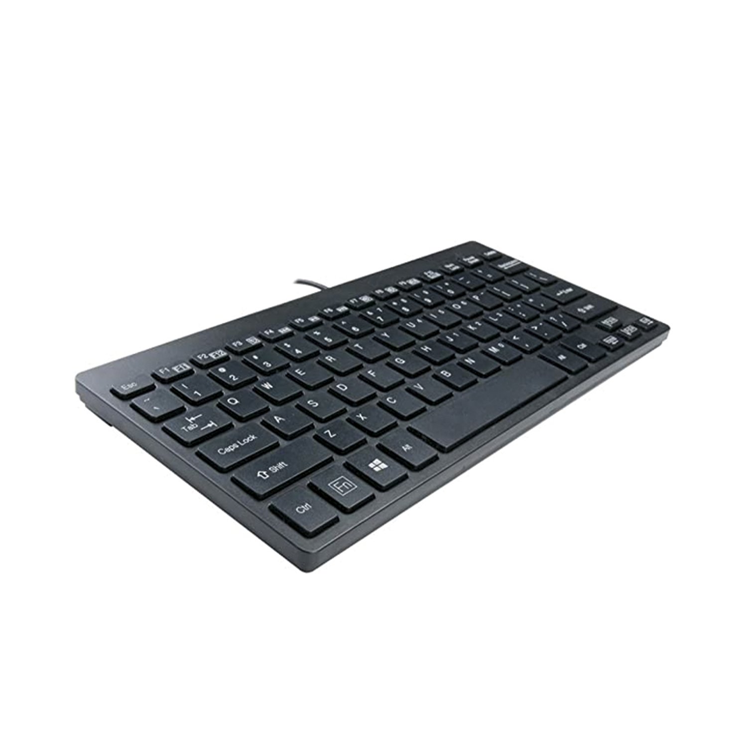 teclado mini ultra slim, 78 teclas, silencioso y comodo, compatible windows y linux. black. teclado mini ultra slim, 78 teclas, silencioso y comodo, compatible windows y linux. black.