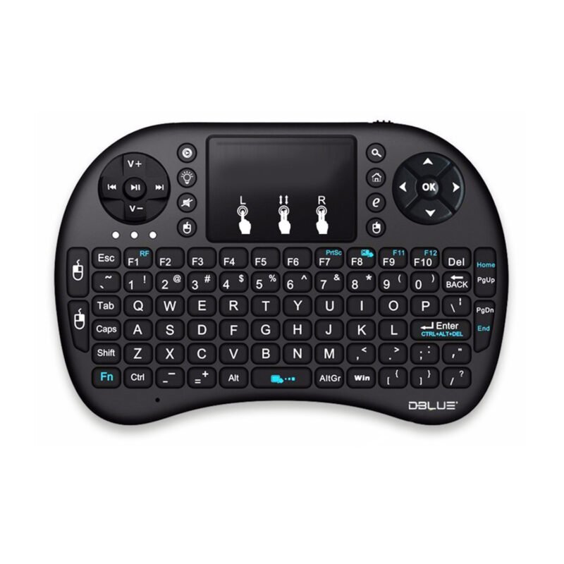 teclado mini multimedia para smart tv.