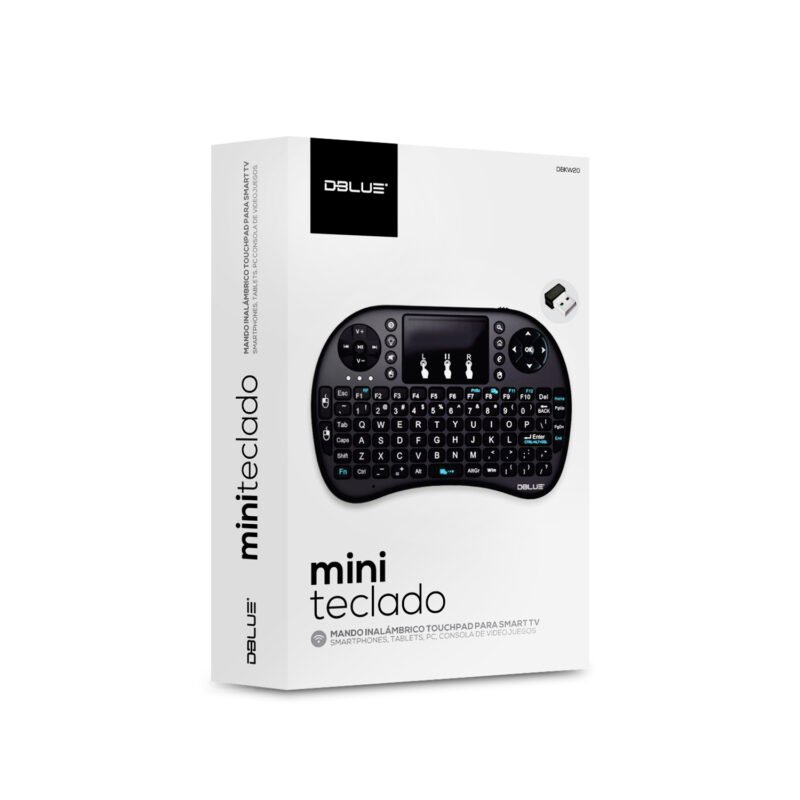 teclado mini multimedia para smart tv. — vista 4
