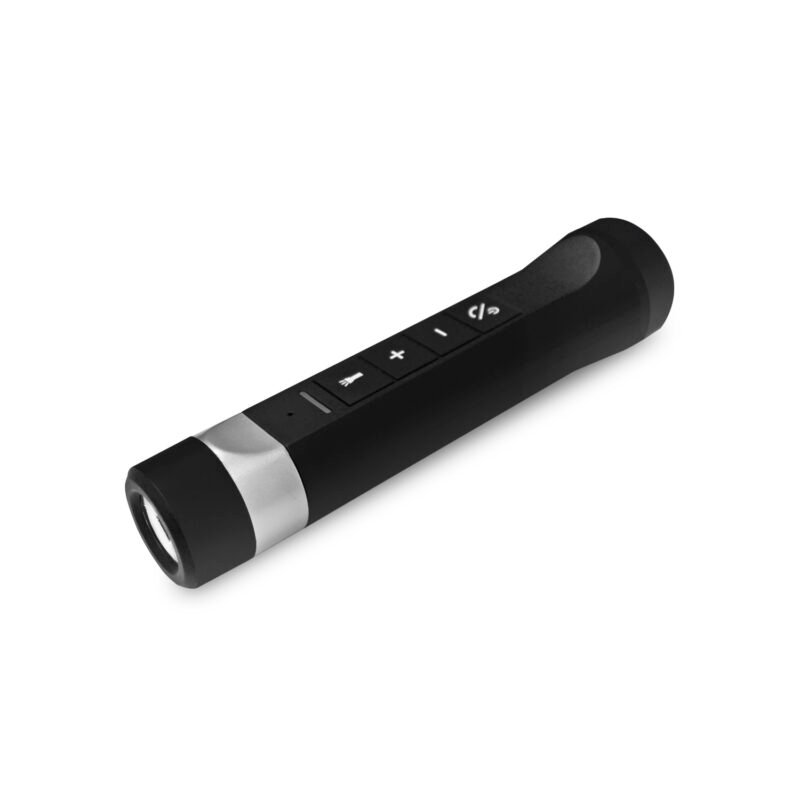 linterna con radio bt para bicicleta