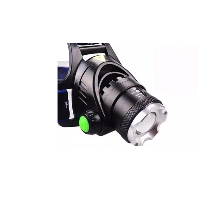 linterna led de minero recargable, caza, trecking, camping — vista 6