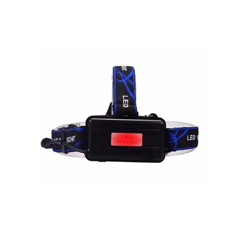 linterna led de minero recargable, caza, trecking, camping — vista 3