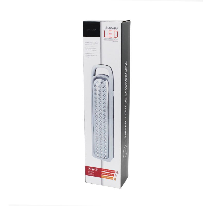 luz de emergencia dblue con 62 led recargable — vista 3