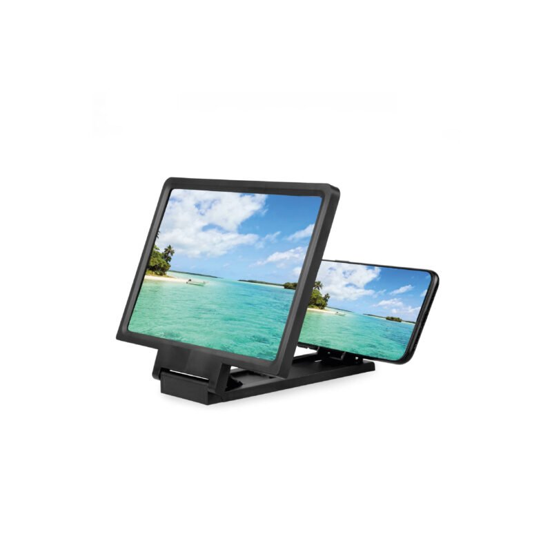amplificador de pantalla para celular: amplia 3 veces, tecnologia optica, ligero, ideal para viajes. — vista 4
