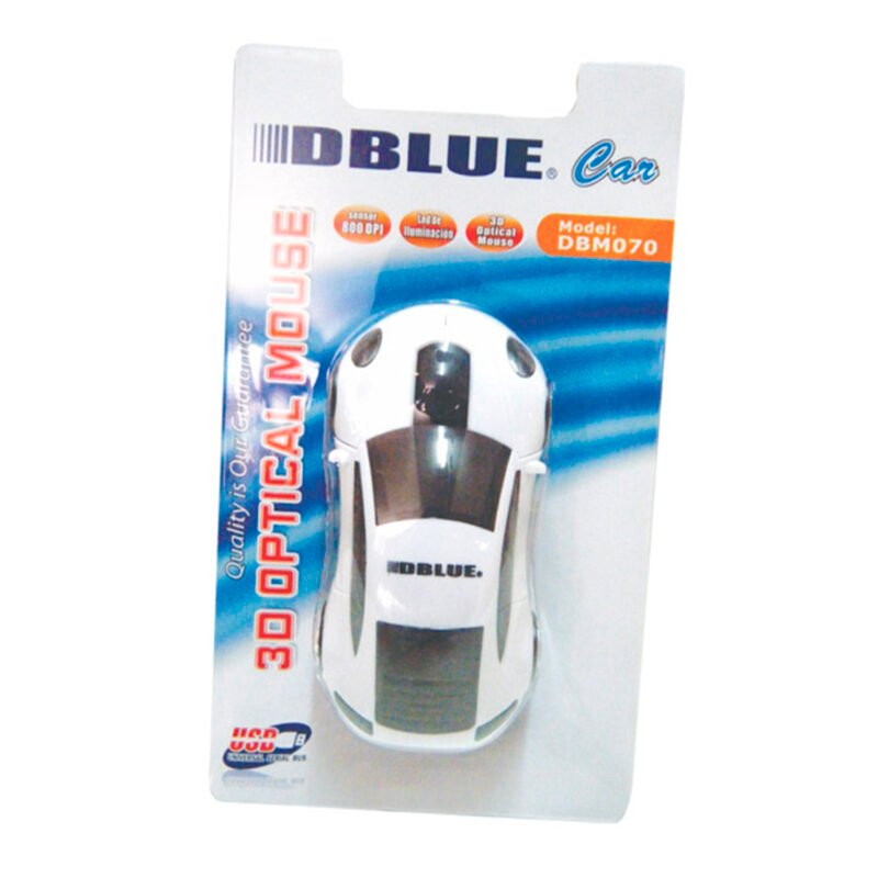 mouse auto usb 800dpi silver — vista 2