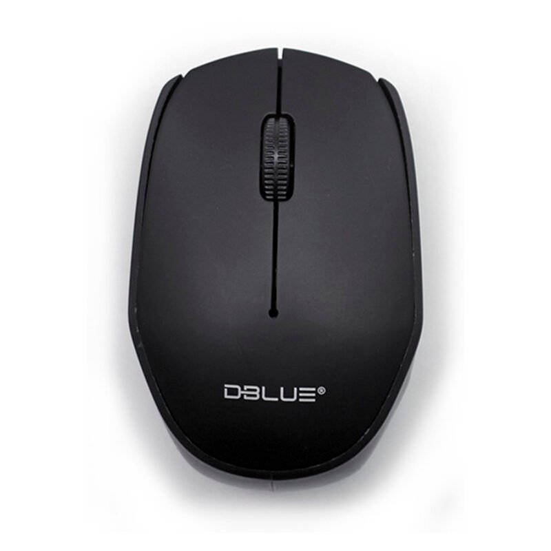 mouse inalambrico 2.4 ghz 1000 dpi usb 4 botones black — vista 4