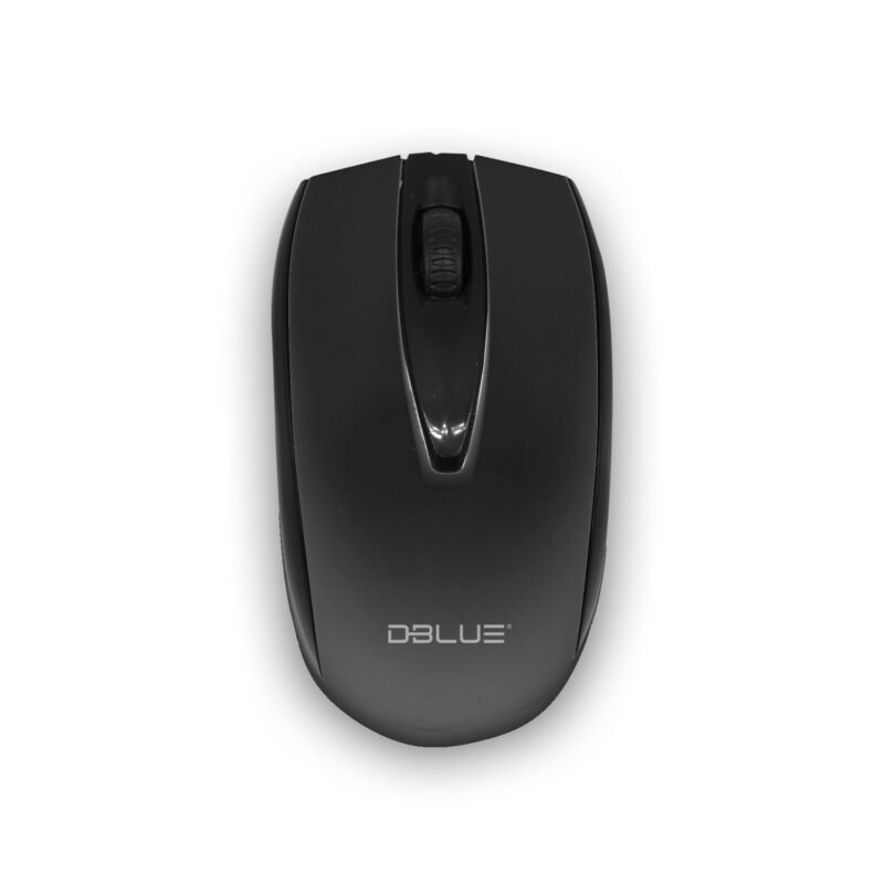 mouse inalambrico optico 3d, 1200 dpi, 2.4 ghz, hasta 10 mts, diseÑo ergonomico. black — vista 4