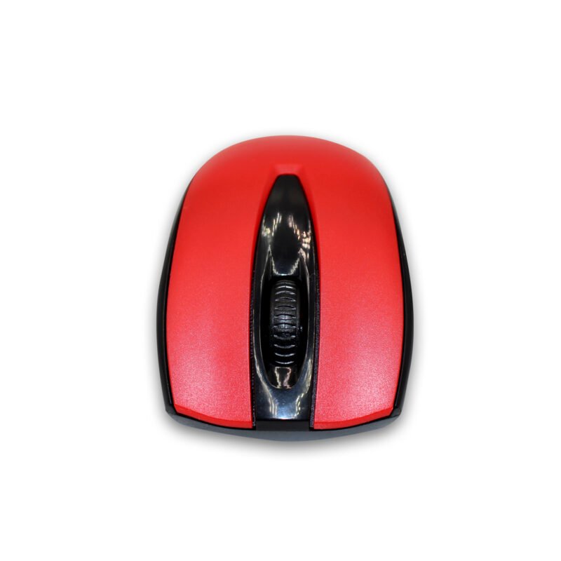 mouse inalambrico optico 3d, 1200 dpi, 2.4 ghz, hasta 10 mts, diseÑo ergonomico. red — vista 2