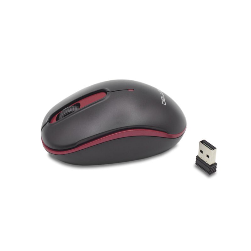 mouse optico 3d, 1000 dpi, 2.4 ghz, hasta 10 mts, diseÑo ergonomico, ahorro de bateria. black — vista 2