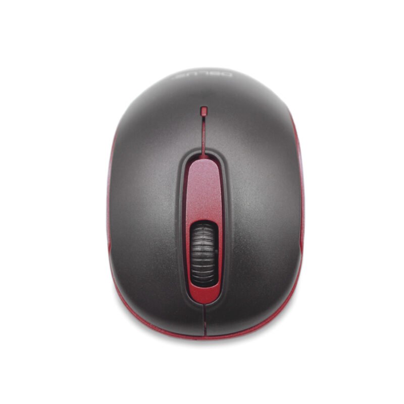 mouse optico 3d, 1000 dpi, 2.4 ghz, hasta 10 mts, diseÑo ergonomico, ahorro de bateria. black — vista 3