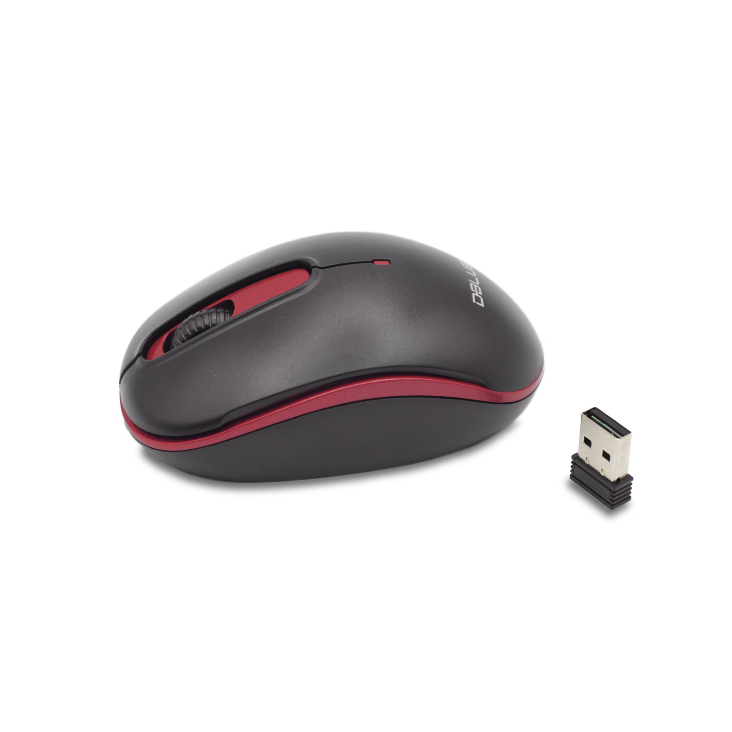 mouse optico 3d, 1000 dpi, 2.4 ghz, hasta 10 mts, diseÑo ergonomico, ahorro de bateria. red mouse optico 3d, 1000 dpi, 2.4 ghz, hasta 10 mts, diseÑo ergonomico, ahorro de bateria. red