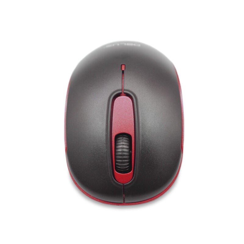 mouse optico 3d, 1000 dpi, 2.4 ghz, hasta 10 mts, diseÑo ergonomico, ahorro de bateria. red — vista 2