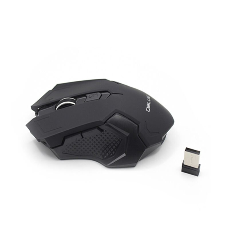 mouse optico 3d, 1000 dpi, 2.4 ghz, hasta 10 mts, diseÑo ergonomico, ahorro de bateria. black — vista 4