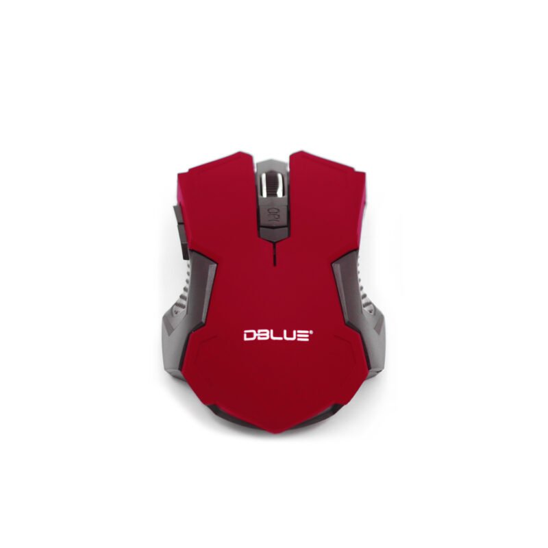 mouse optico 3d, 1000 dpi, 2.4 ghz, hasta 10 mts, diseÑo ergonomico, ahorro de bateria. red — vista 2