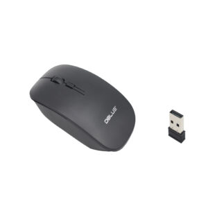 mouse optico 4d, 2.4 ghz, 10 mts, diseÑo ergonomico, ahorro de bateria, receptor mini usb. 1000dpi black