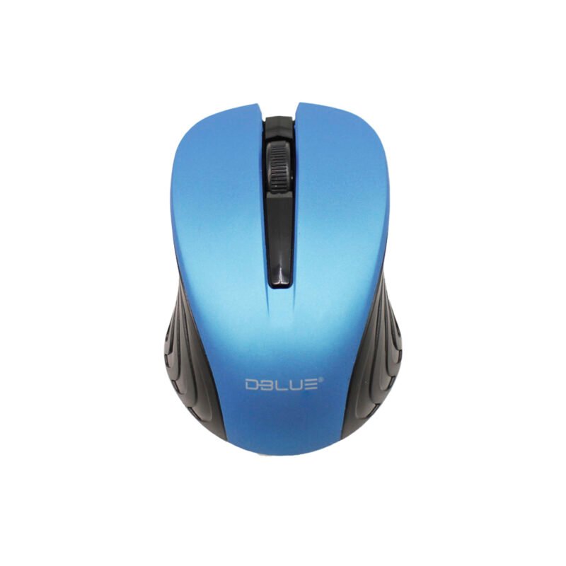mouse dblue inalambrico 2,4ghz., diseÑo ambidiestro, sensor optico 800 dpi, 3 botones, libertad de movimiento. — vista 2