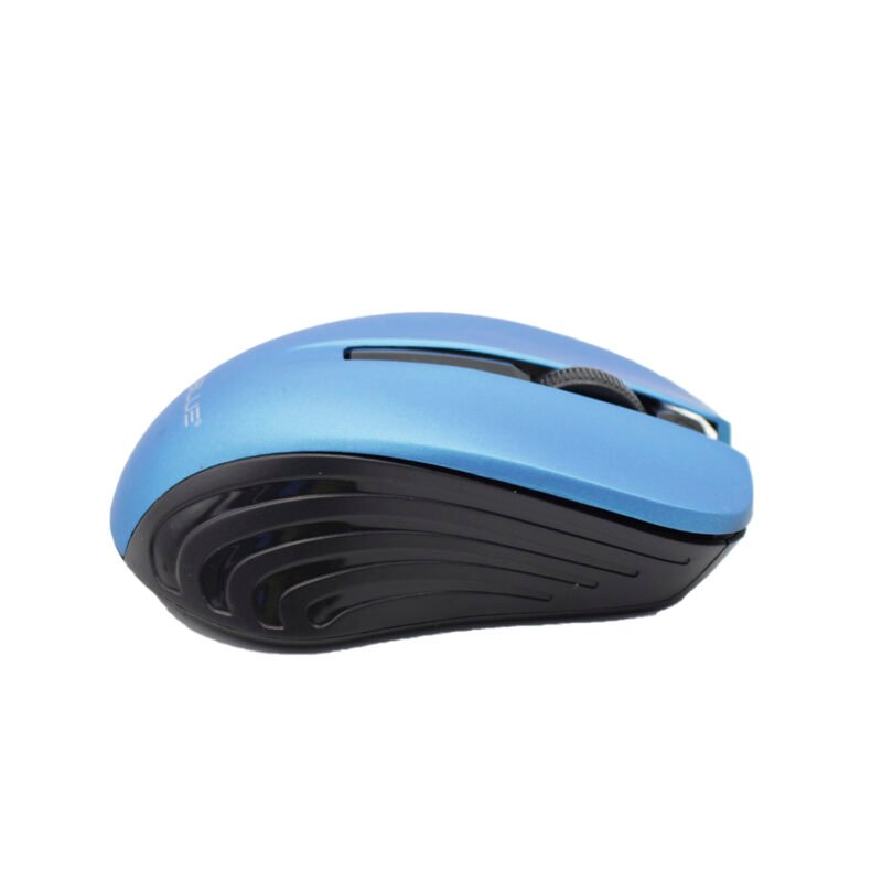mouse dblue inalambrico 2,4ghz., diseÑo ambidiestro, sensor optico 800 dpi, 3 botones, libertad de movimiento. — vista 3