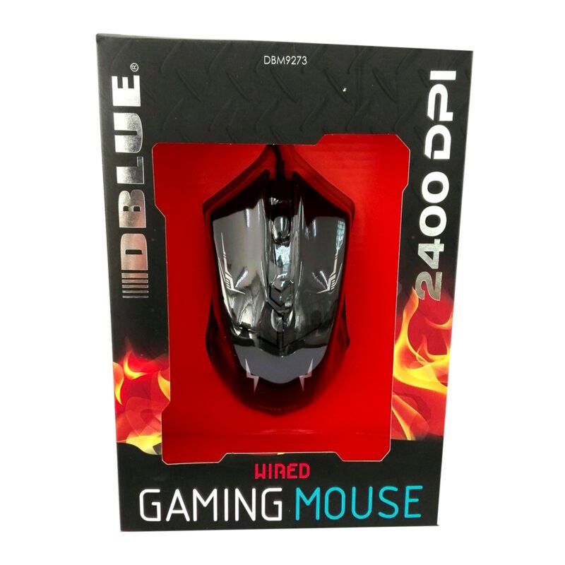 mouse gamer 6dwired 800 1200 1600 2400 dpi — vista 2