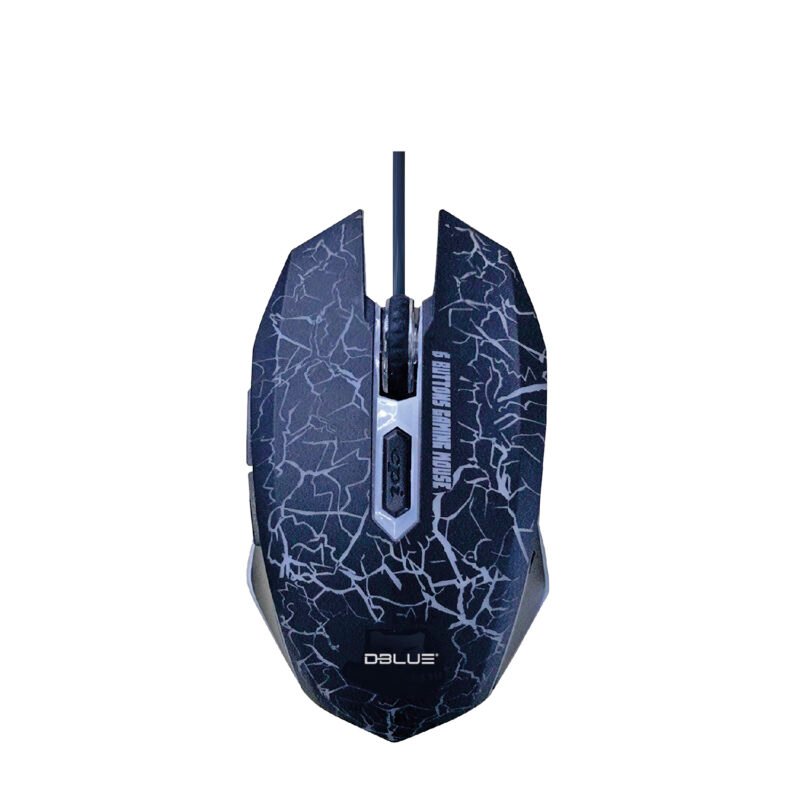 mouse gamer con sensor optico de luz led, 3200 dpi — vista 2