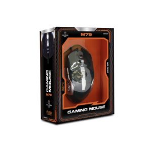 mouse gamer 6 botones con 7 colores led, 800/1200/1600/2400 dpi
