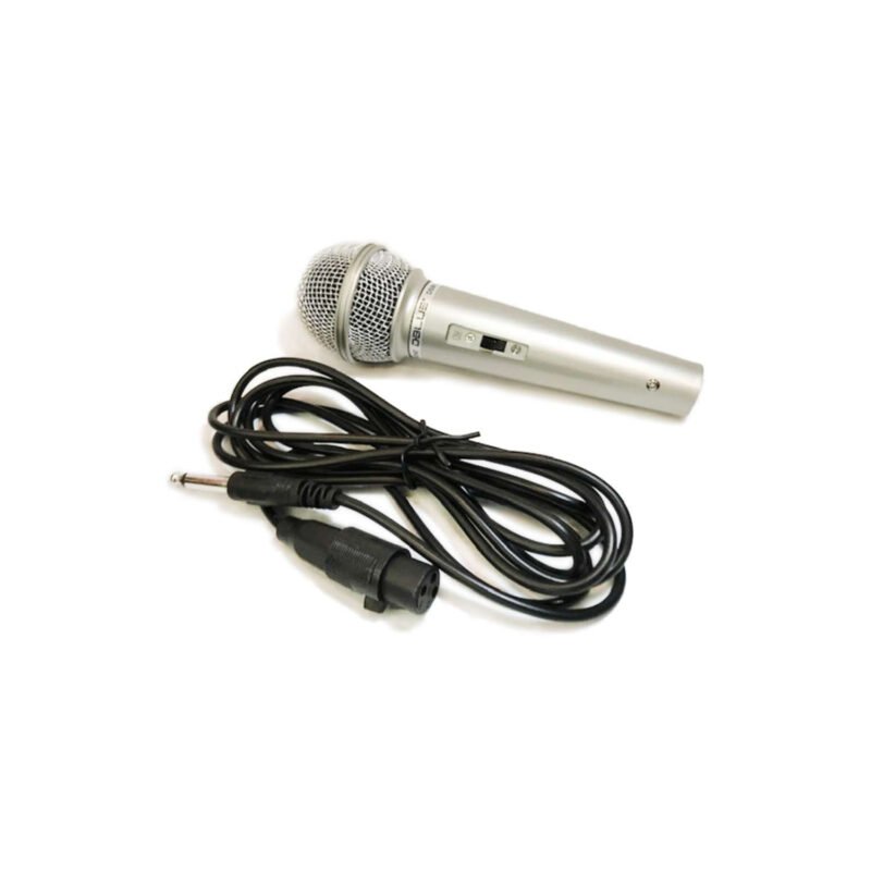 microfono dblue con estructura metalica, uni direccional, frecuencia 100mhz 140mhz, impedancia 600ohms, sensibilidad 73db, cable 1.8m. — vista 4