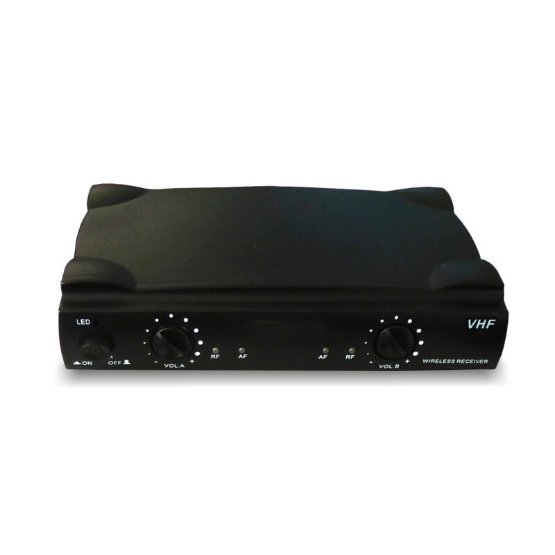 microfono uhf pack 2 un. black — vista 2
