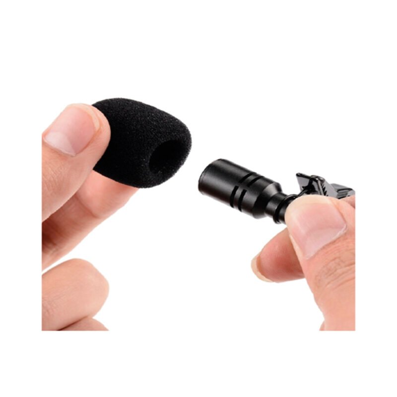 microfono dblue conector trs 3.5, capsula condensador omnidireccional, incluye pop y clip. — vista 3