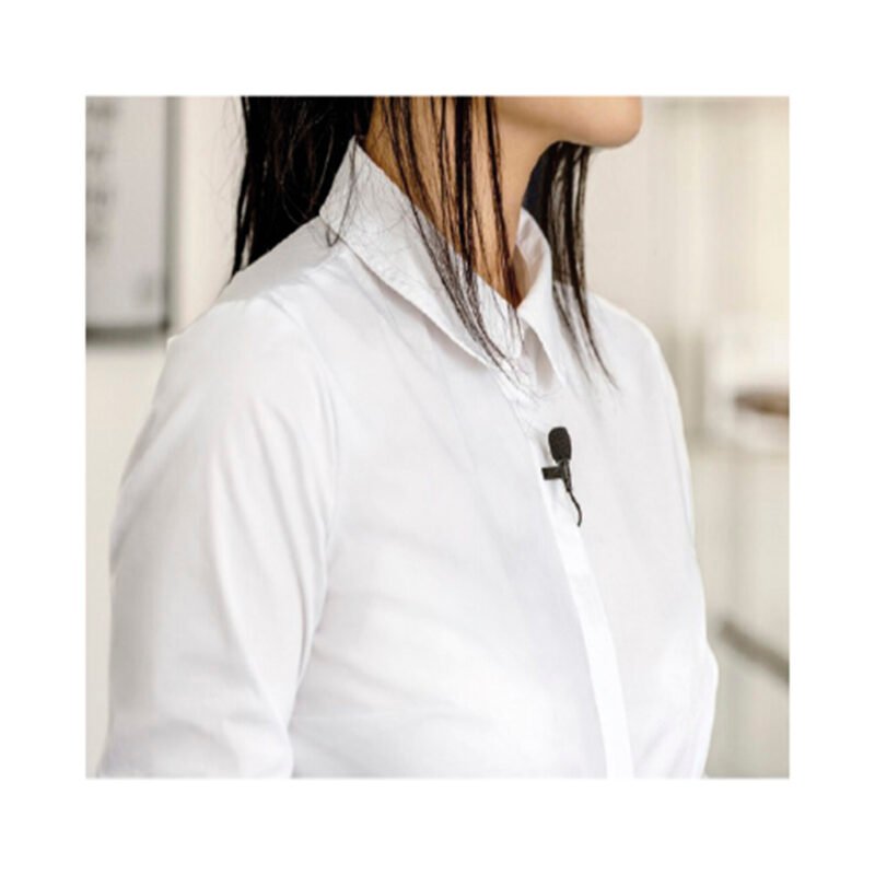microfono dblue conector trs 3.5, capsula condensador omnidireccional, incluye pop y clip. — vista 5