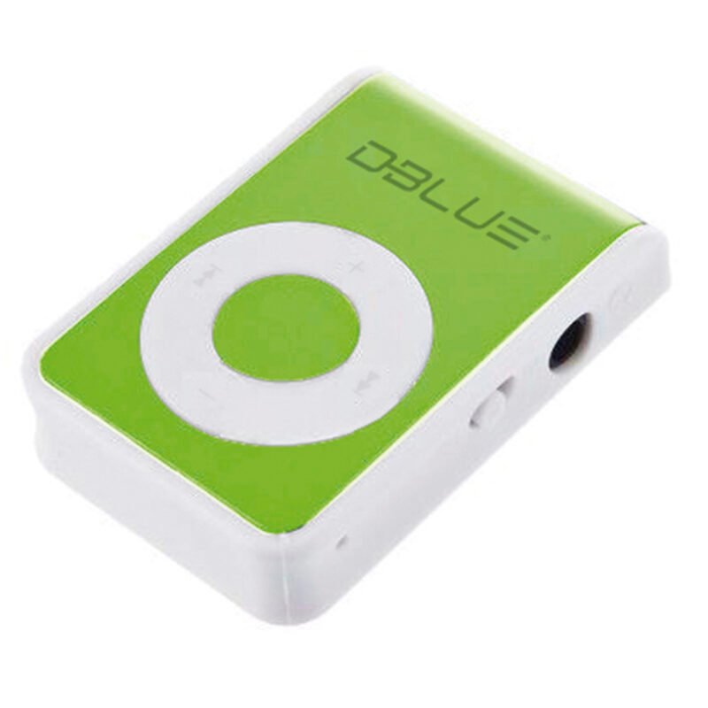 reproductor mp3 clip tipo shuffle. green